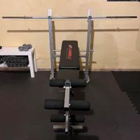 Set Panca + Bilancieri home fitness Carnielli