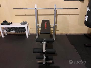 Set Panca + Bilancieri home fitness Carnielli