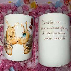 Tazze dipinte a mano