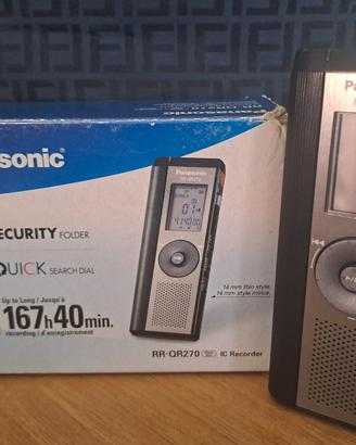 Registratore vintage Panasonic RR-QR270