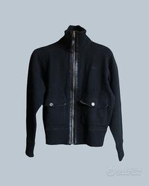 Woolrich giacca/giubbotto misto lana nero uomo
