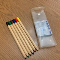 Confezione 6 matite colorate grandi