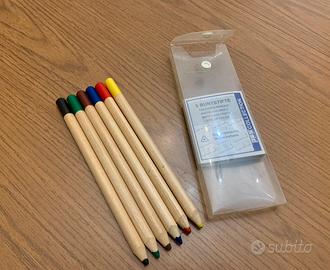 Confezione 6 matite colorate grandi
