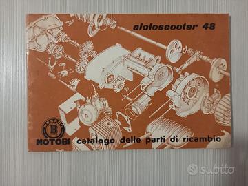 Catalogo Ricambi Ciclomotore MOTOBI 48 ORIGINALE