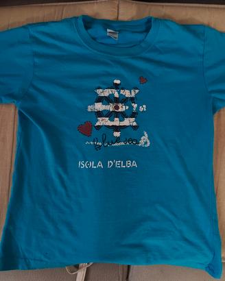 t-shirt da bambino a maniche corte