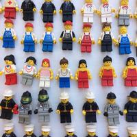 LEGO minifigure CITY vintage anni 80 90