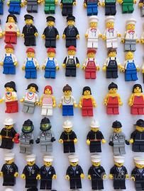 LEGO minifigure CITY vintage anni 80 90