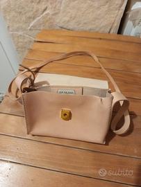 Borsa Lia Numa Pelle Cipria Tracolla Mini