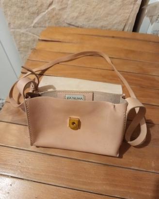 Borsa Lia Numa Pelle Cipria Tracolla Mini