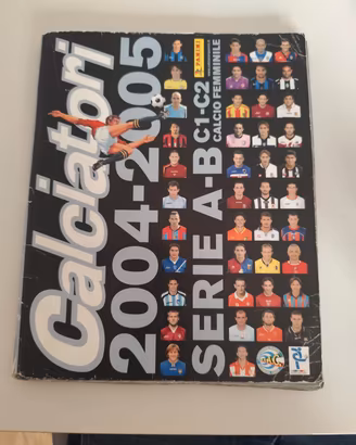 Album completo calciatori panini 2004-2005