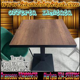 tavoli ristorante pizzeria