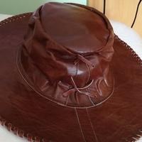 Cappello in vera pelle