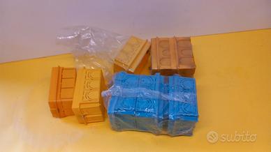 Kit 9 pezzi - Scatola cassetta da incasso - NUOVE