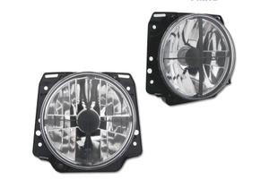 FARI VOLKSWAGEN VW GOLF 2 83-91 FONDO CROMATO CROC