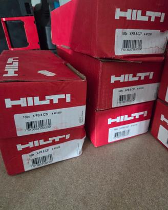 Clips ferma cavo chiodi per pistola Hilti