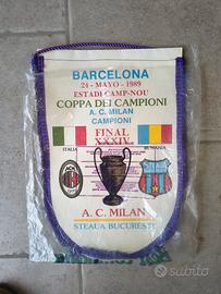 gagliardetto milan steaua Bucarest 1989
