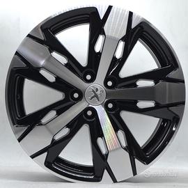 4 Cerchi da 18' in Lega - Peugeot - 3008 - 5008 Lo