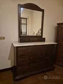 Comò con specchio