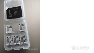 Box 5 Micro SD HC 8GB Sandisk Industrial + adatt