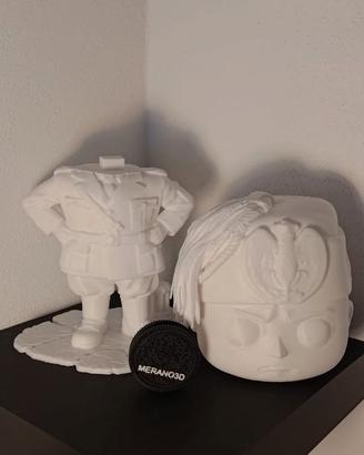 MUSSO LINO XL 27 CM BIANCO DA DIPINGERE