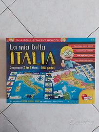 Geopuzzle nuovo La mia Bella Italia Lisciani
