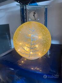 Palla Natalizia che si illumina 