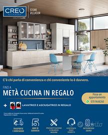 Promo Creo - Metà cucina in omaggio