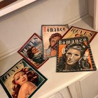 5 giornali vintage Reves, Romance