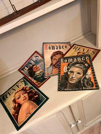 5 giornali vintage Reves, Romance
