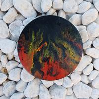 Quadro arredamento astratto realizzato a mano