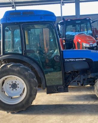 NEW HOLLAND TN75N DT CAB FRUTTETI E VIGNETI ORE