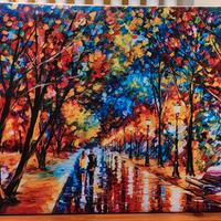 Leonid Afremov - Dipinto a olio astratto su tela