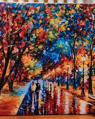 Leonid Afremov - Dipinto a olio astratto su tela