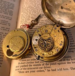 Orologio da tasca verge fusee Eardley Norton 1785