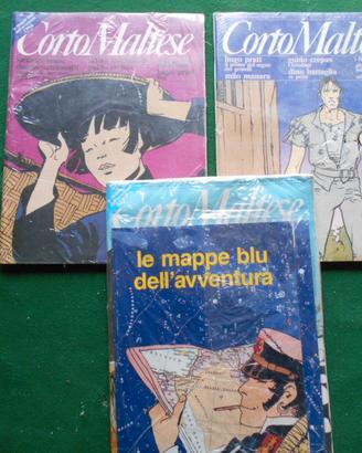 RIVISTA CORTO MALTESE con allegati  lotto anche si