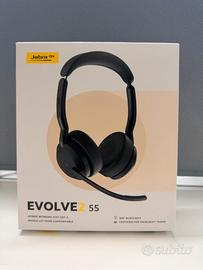 CUFFIE JABRA EVOLVE2 55