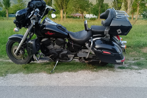 Honda Shadow VT 750 Ace bagger