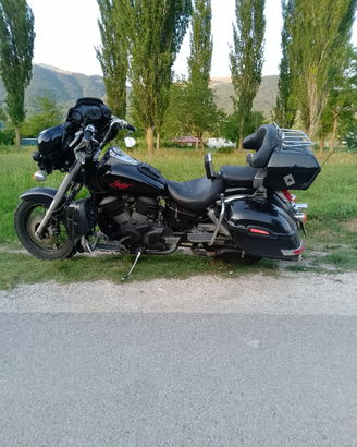 Honda Shadow VT 750 Ace bagger