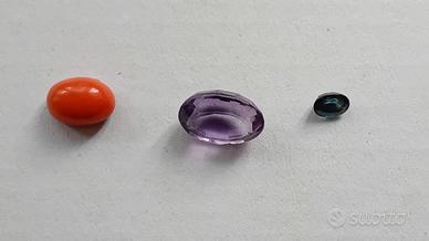 pietre per gioielli  - ametista - corallo