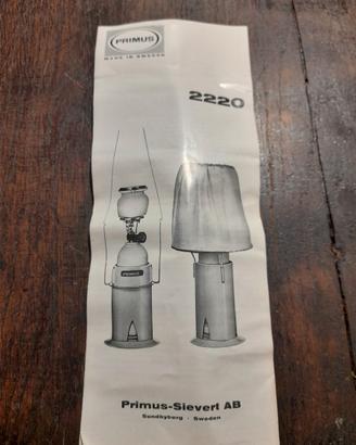 LAMPADA A GAS PRIMUS 2220