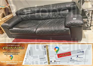 Codice: 267109 DIVANO 3 POSTI IN VERA PELLE COLOR