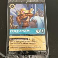 Carta Principe Giovanni Disney