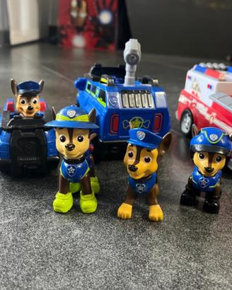 Personaggi e mezzi Paw Patrol