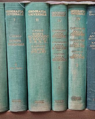 Geografia Universale Illustrata UTET 1939 - 8 Volu