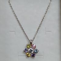 collana con ciondolo argento 925