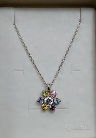 collana con ciondolo argento 925