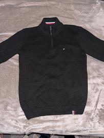 maglione zip tommy
