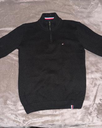 maglione zip tommy