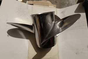 Elica acciaio inox - musone prua inox