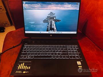 HP Pavilion Gaming i7 16GB GTX 1650Ti SSD 512